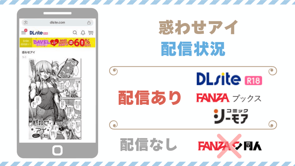 惑わせアイ配信状況