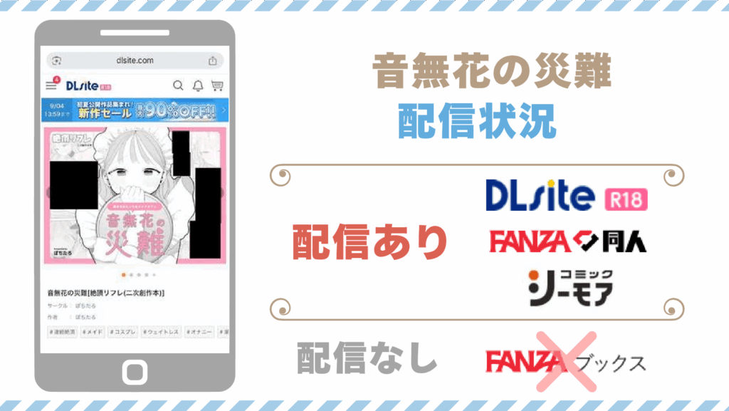 音無花の災難配信状況