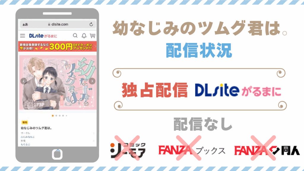 幼なじみのツムグ君は。配信状況